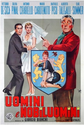 Uomini e nobiluomini - Italian Movie Poster (thumbnail)