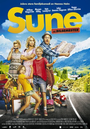 Sune p&aring; bilsemester - Swedish Movie Poster (thumbnail)