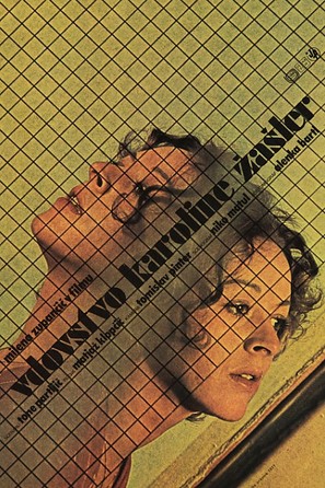Vdovstvo Karoline Zasler - Yugoslav Movie Poster (thumbnail)
