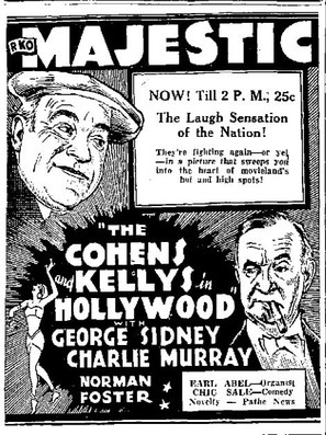The Cohens and Kellys in Hollywood - poster (thumbnail)