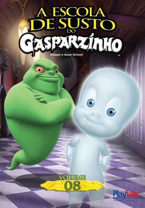 &quot;Casper&#039;s Scare School&quot; - Brazilian DVD movie cover (thumbnail)