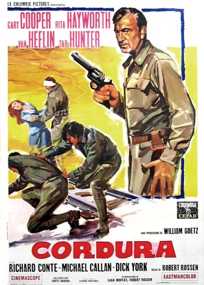 They Came to Cordura - Italian Movie Poster (thumbnail)