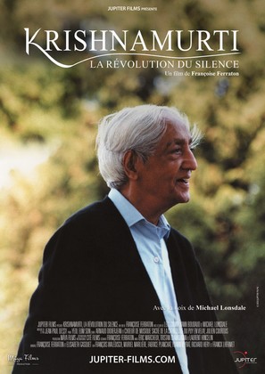 Krishnamurti, la r&eacute;volution du silence - French Movie Poster (thumbnail)