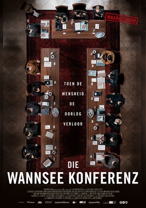 Die Wannseekonferenz - Dutch Movie Poster (thumbnail)