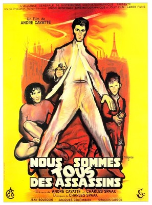 Nous sommes tous des assassins - French Movie Poster (thumbnail)
