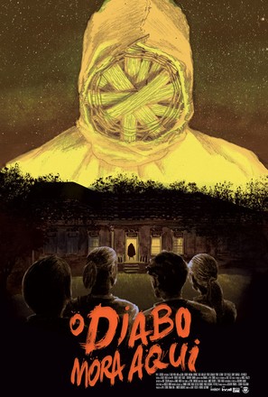 O Diabo Mora Aqui - Brazilian Movie Poster (thumbnail)