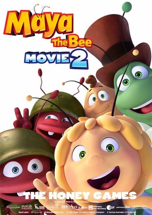 Maya the Bee: The Honey Games - British Movie Poster (thumbnail)