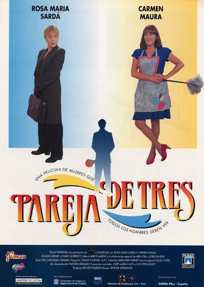 Parella de tres - Spanish Movie Poster (thumbnail)