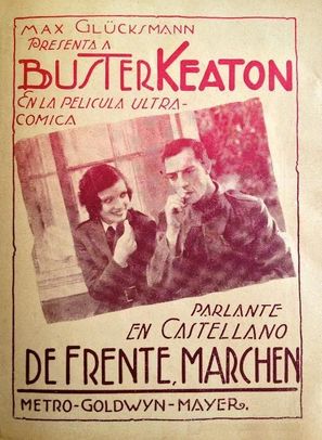 De frente, marchen - Spanish Movie Poster (thumbnail)