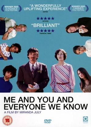 Me and You and Everyone We Know - British DVD movie cover (thumbnail)