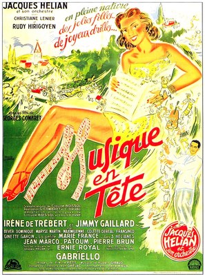 Musique en t&ecirc;te - French Movie Poster (thumbnail)