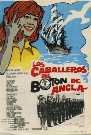 Los caballeros del Bot&oacute;n de Ancla - Spanish Movie Poster (thumbnail)