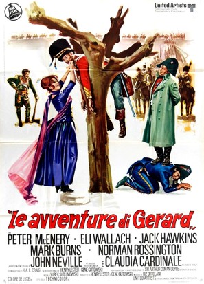 The Adventures of Gerard - Italian Movie Poster (thumbnail)