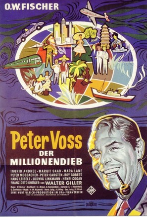 Peter Voss, der Millionendieb - German Movie Poster (thumbnail)