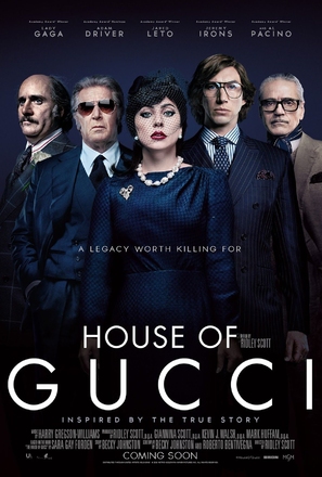 of Gucci (2021) movie posters