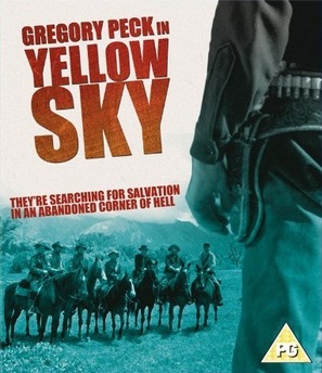 Yellow Sky - British Blu-Ray movie cover (thumbnail)