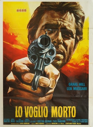 Lo voglio morto - Italian Movie Poster (thumbnail)