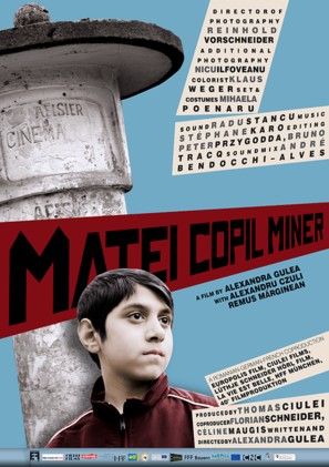 Matei Copil Miner - Romanian Movie Poster (thumbnail)