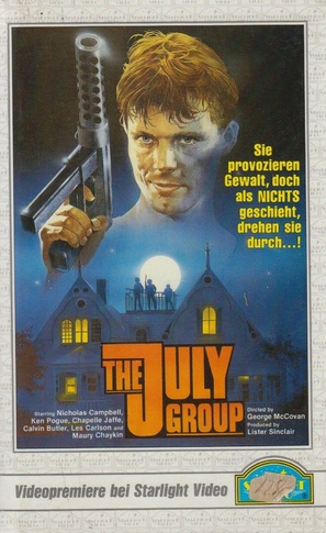 The July Group - German VHS movie cover (thumbnail)
