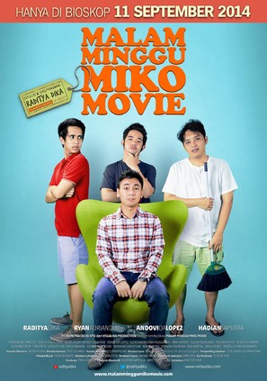 Malam Minggu Miko Movie - Indonesian Movie Poster (thumbnail)