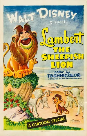 Lambert the Sheepish Lion Poster