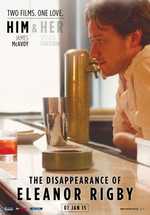 The Disappearance of Eleanor Rigby: Him - Belgian Movie Poster (thumbnail)