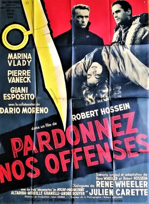 Pardonnez nos offenses - French Movie Poster (thumbnail)