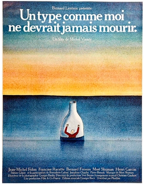 Un type comme moi ne devrait jamais mourir - French Movie Poster (thumbnail)