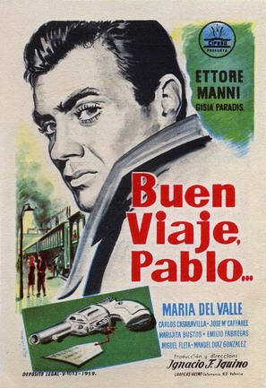 Buen viaje, Pablo - Spanish Movie Poster (thumbnail)