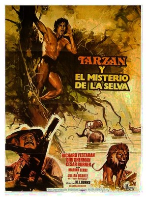 Tarz&aacute;n y el misterio de la selva - Spanish Movie Poster (thumbnail)