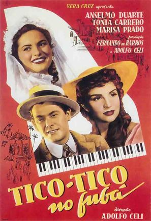 Tico-Tico no Fub&aacute; - Brazilian Movie Poster (thumbnail)