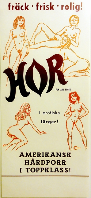 Adultery for Fun &amp; Profit - Swedish Movie Poster (thumbnail)