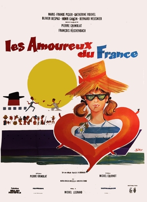 Les amoureux du France - French Movie Poster (thumbnail)
