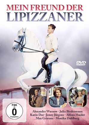 Mein Freund, der Lipizzaner - German DVD movie cover (thumbnail)