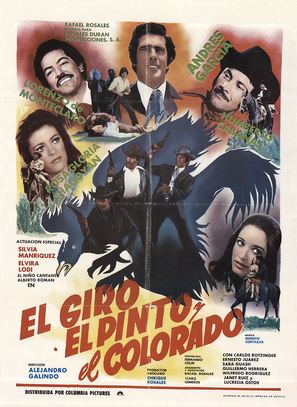 El giro, el pinto, y el Colorado - Mexican Movie Poster (thumbnail)