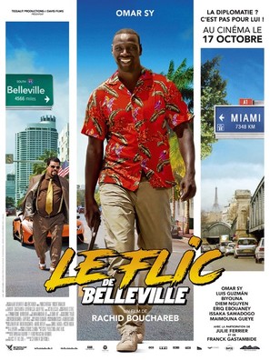 Le Flic de Belleville - French Movie Poster (thumbnail)