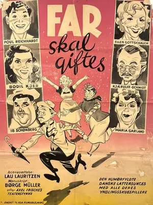 Far skal giftes Poster
