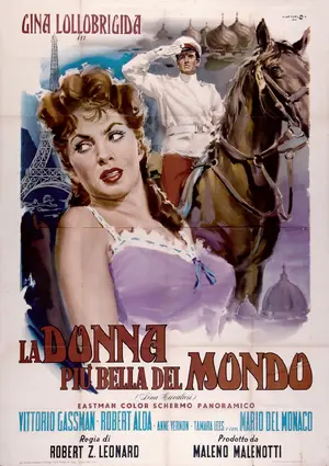La donna più bella del mondo Poster