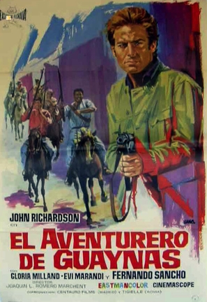 El aventurero de Guaynas - Spanish Movie Poster (thumbnail)