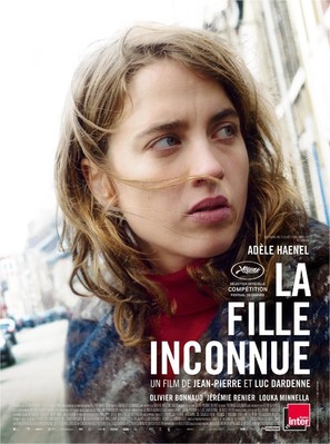 La fille inconnue - French Movie Poster (thumbnail)