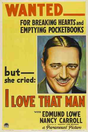 I Love That Man - Movie Poster (thumbnail)