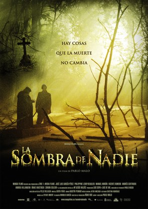 Sombra de nadie, La - Spanish Movie Poster (thumbnail)