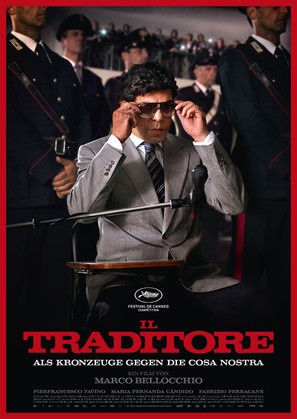 Il traditore - German Movie Poster (thumbnail)