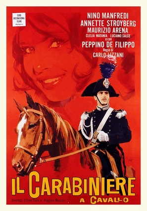 Il carabiniere a cavallo - Italian Movie Poster (thumbnail)