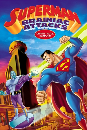 Superman: Brainiac Attacks - DVD movie cover (thumbnail)