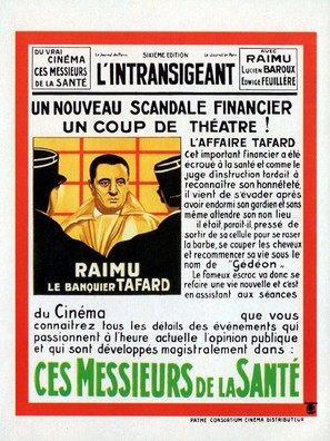 Ces messieurs de la sant&eacute; - French Movie Poster (thumbnail)