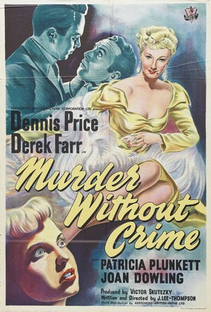 Murder Without Crime - British Movie Poster (thumbnail)