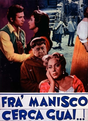 Fra&#039; Manisco cerca guai - Italian Movie Poster (thumbnail)