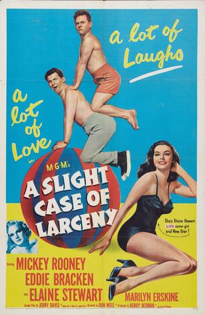 A Slight Case of Larceny - Movie Poster (thumbnail)