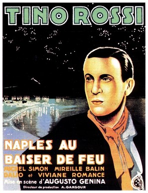 Naples au baiser de feu - French Movie Poster (thumbnail)